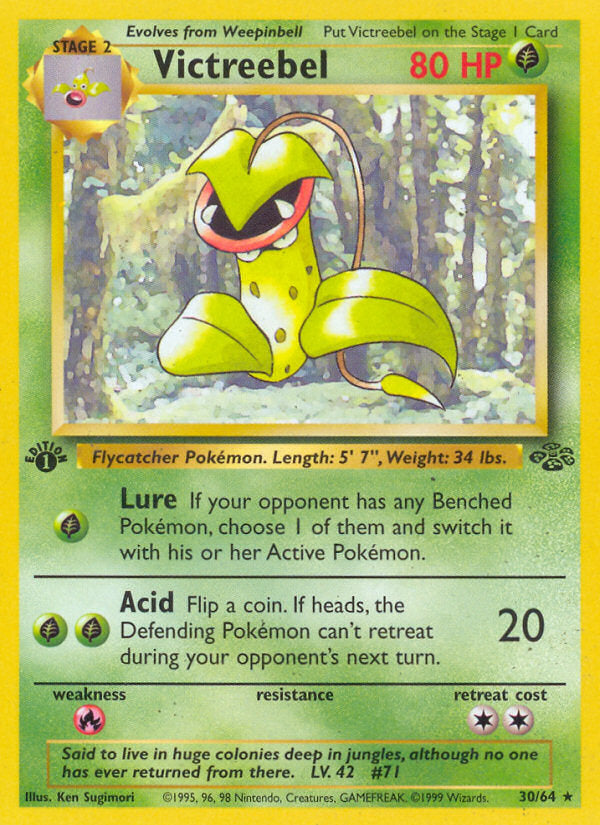 Jungle set Non Holo Victreebel #30/64 first edition