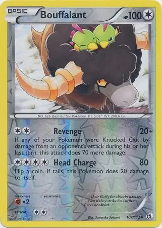 Legendary Treasures Bouffalant #107/113 reverse holo