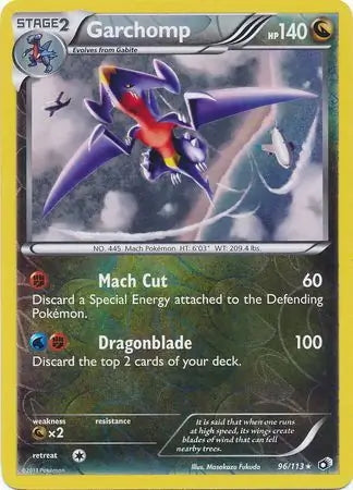 Legendary Treasures Garchomp #96/113 reverse holo