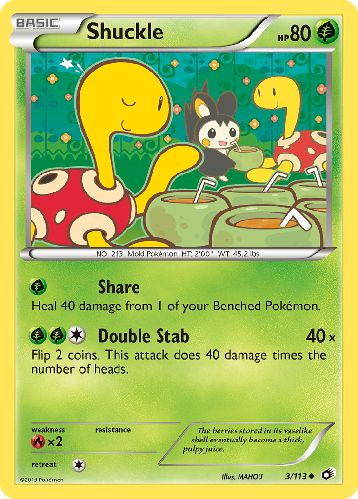 Legendary Treasures Shuckle #3/113