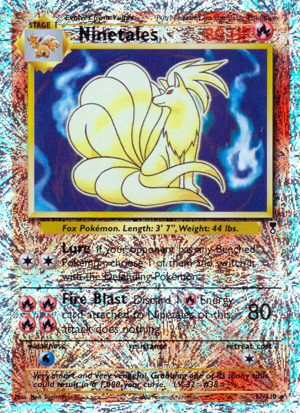 Legendary collection Ninetails #17/110 reverse holo