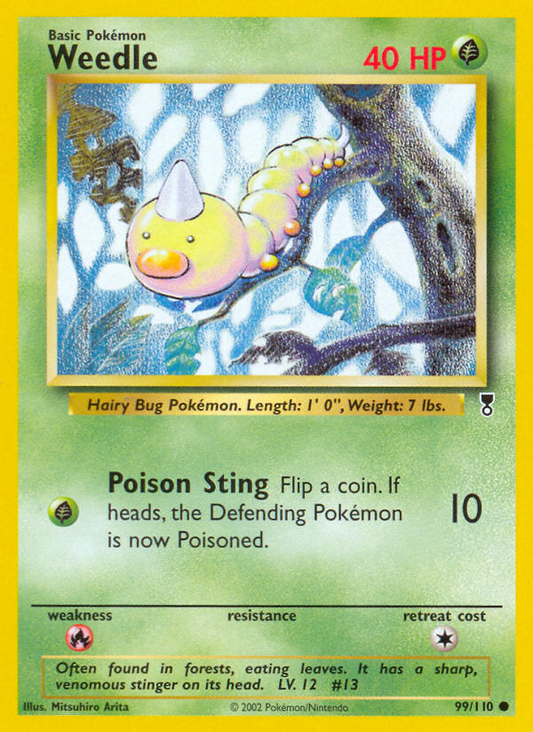 Legendary collection Weedle #99/110