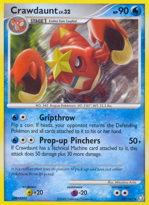 Legends Awakened Crawdaunt #22/146
