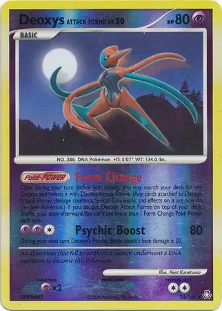 Legends Awakened Deoxys Attack Forme #24/146 reverse holo
