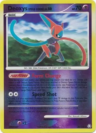 Legends Awakened Deoxys Speed Forme #26/146 reverse holo