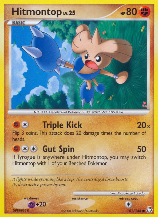 Legends Awakened Hitmontop #101/146