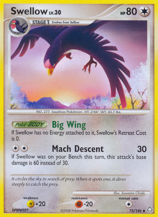 Legends Awakened Swellow #73/146
