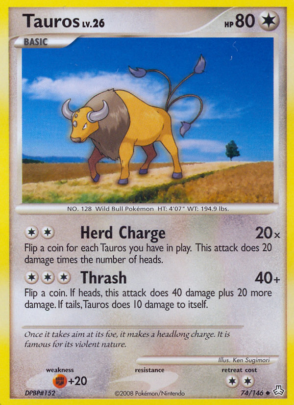 Legends Awakened Tauros #74/146