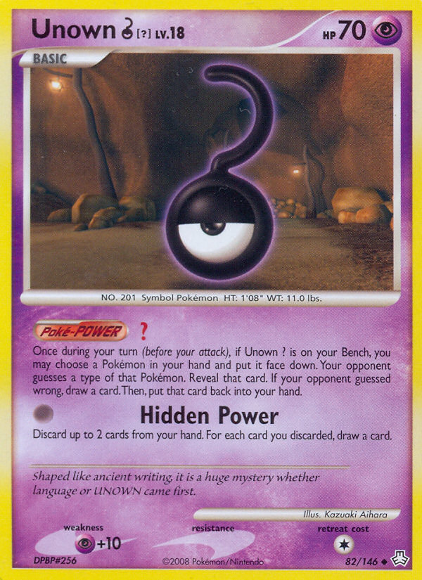 Legends Awakened Unown ? #82/146