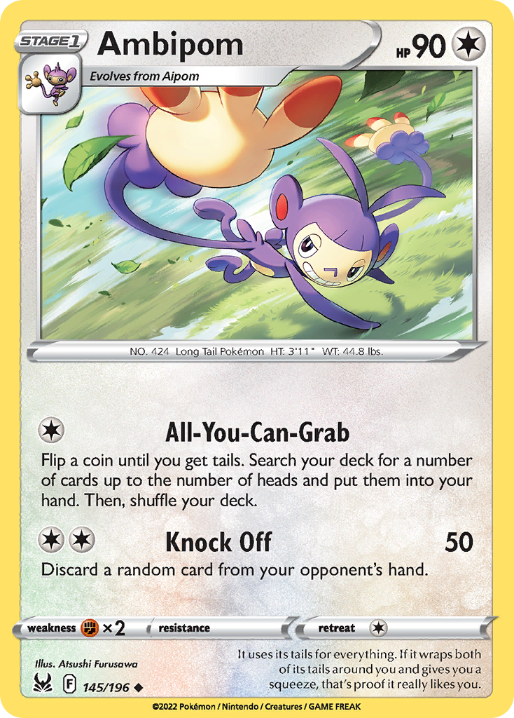 Lost Origin Ambipom #145/196