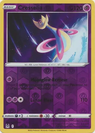 Lost Origin Cresselia #74/196 reverse holo