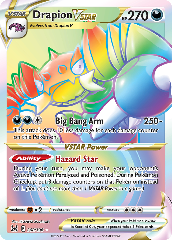 Lost Origin Drapion VSTAR #200