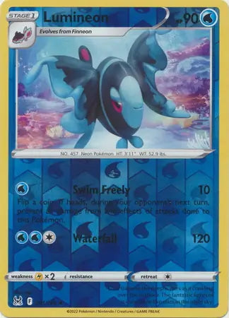 Lost Origin Lumineon #41/196 reverse holo