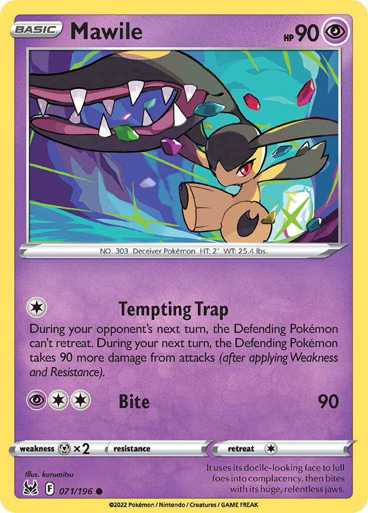 Lost Origin Mawile #71/196