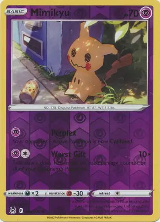 Lost Origin Mimikyu #80/196 reverse holo