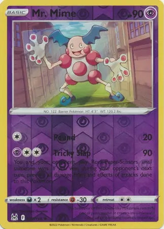 Lost Origin Mr. Mime #67/196 reverse holo