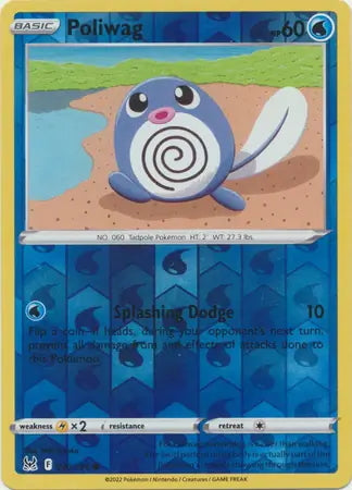 Lost Origin Poliwag #30/196 reverse holo