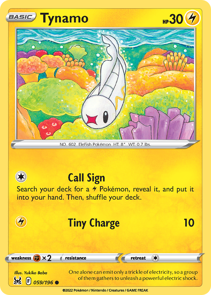 Lost Origin Tynamo #59/196