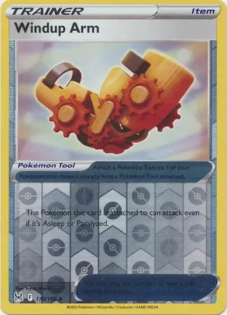 Lost Origin Windup Arm #170/196 reverse holo