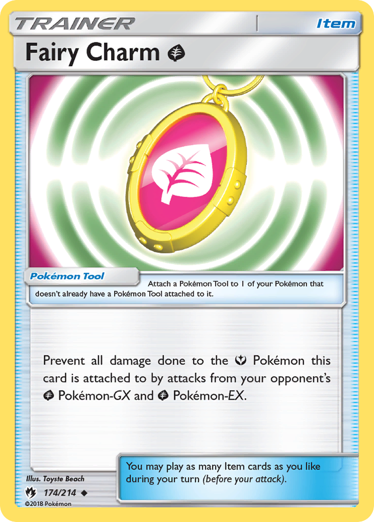 Lost Thunder Fairy Charm G #174/214