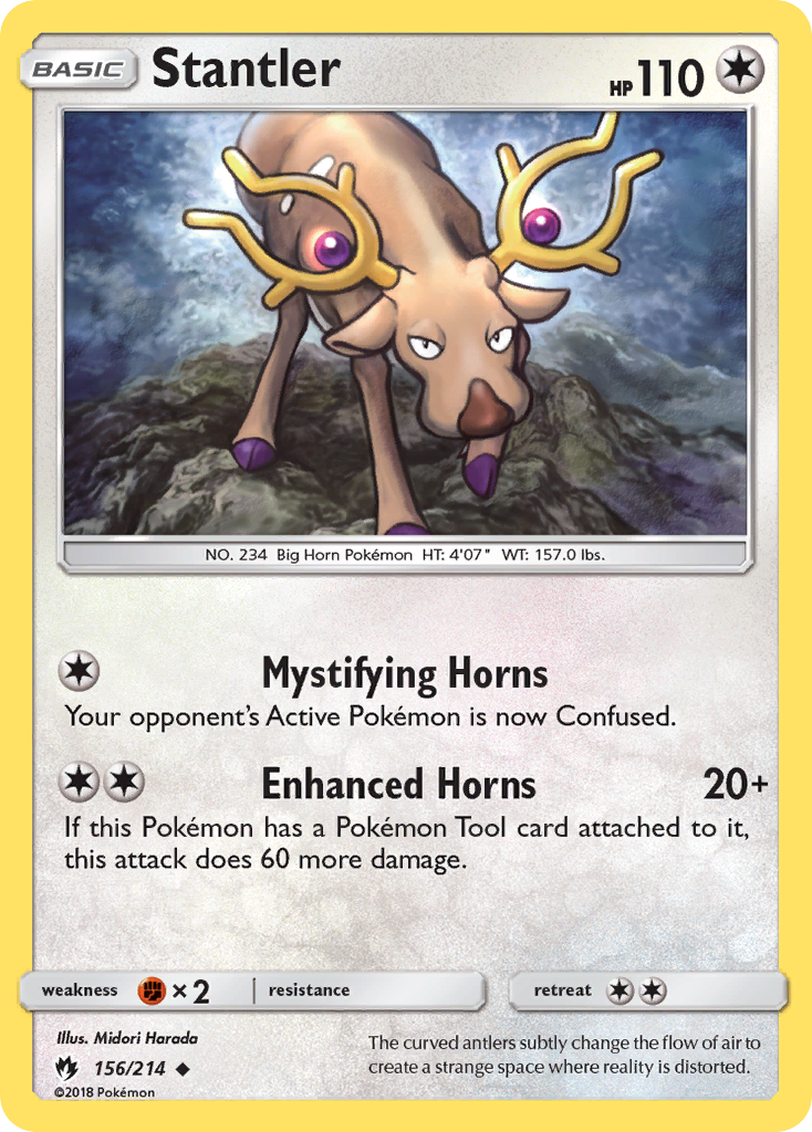 Lost Thunder Stantler #156/214