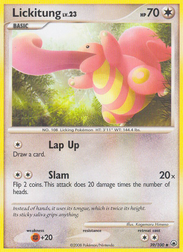 Majestic Dawn Lickitung #39/100