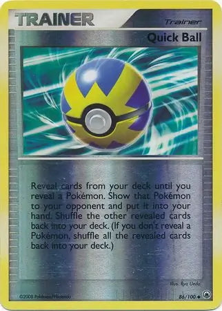 Majestic Dawn Quick Ball #86/100 reverse holo