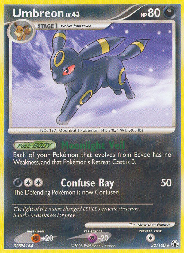 Majestic Dawn Umbreon #32/100