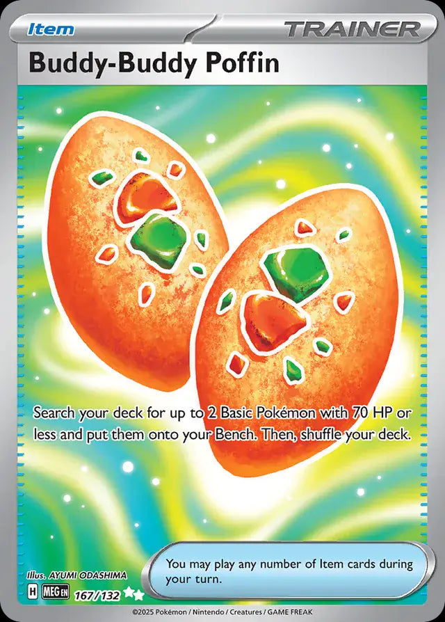 Mega Evolution Buddy-Buddy Poffin #167/132