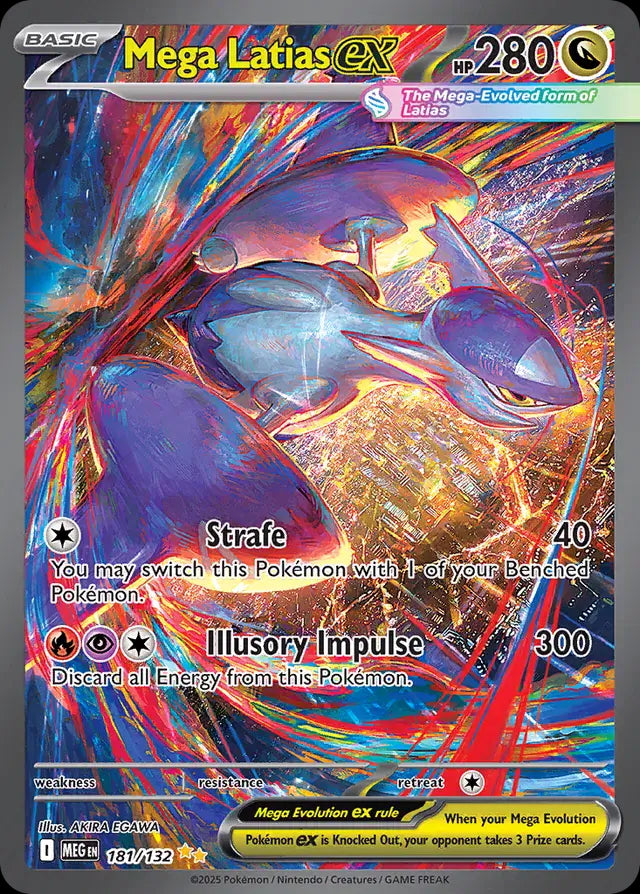 Mega Evolution Mega Latias ex #181/132
