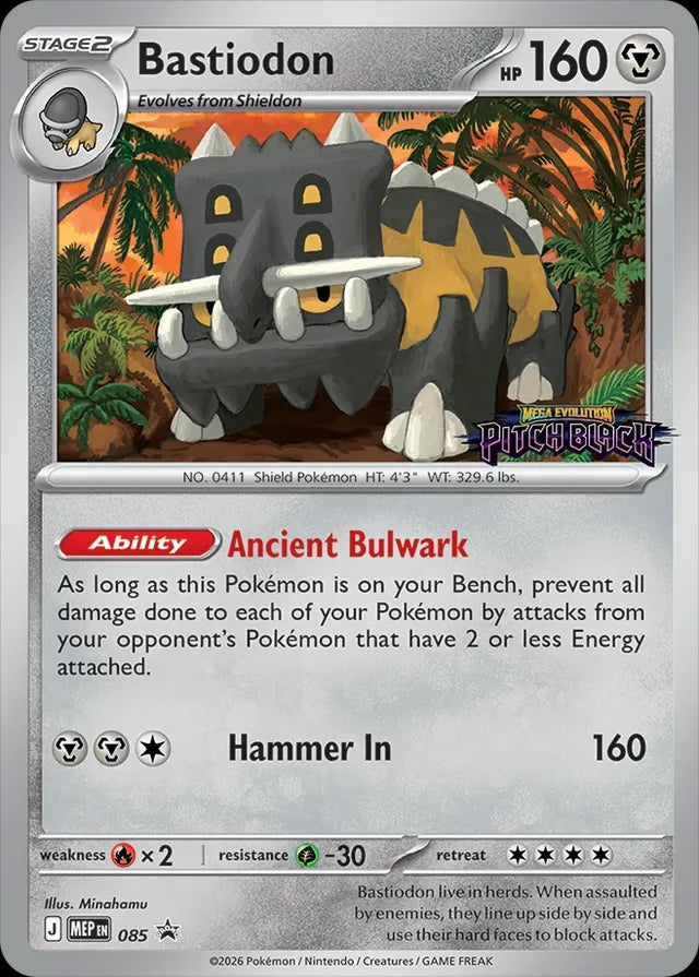 Mega Evolution Promo Bastiodon #85