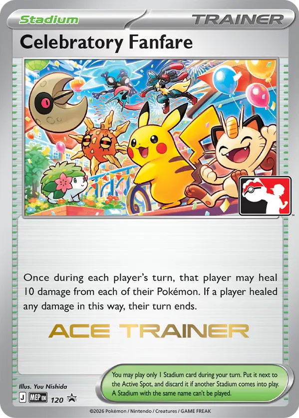 Mega Evolution Promo Celebratory Fanfare #120
