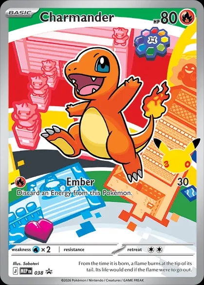 Mega Evolution Promo Charmander #038