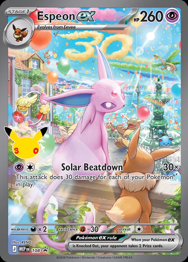 Mega Evolution Promo Espeon #108