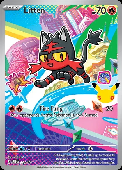 Mega Evolution Promo Litten #044