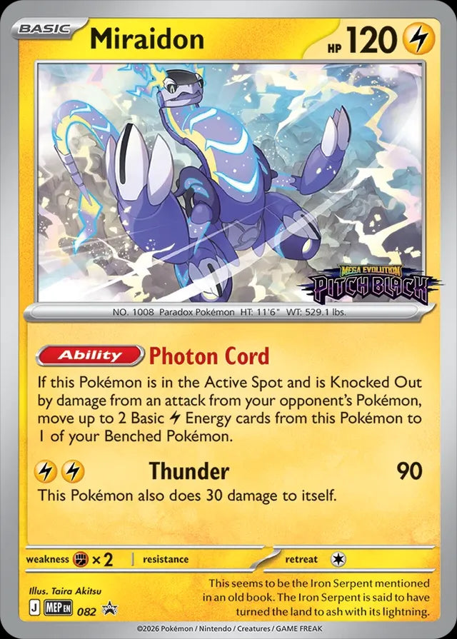 Mega Evolution Promo Miraidon #82