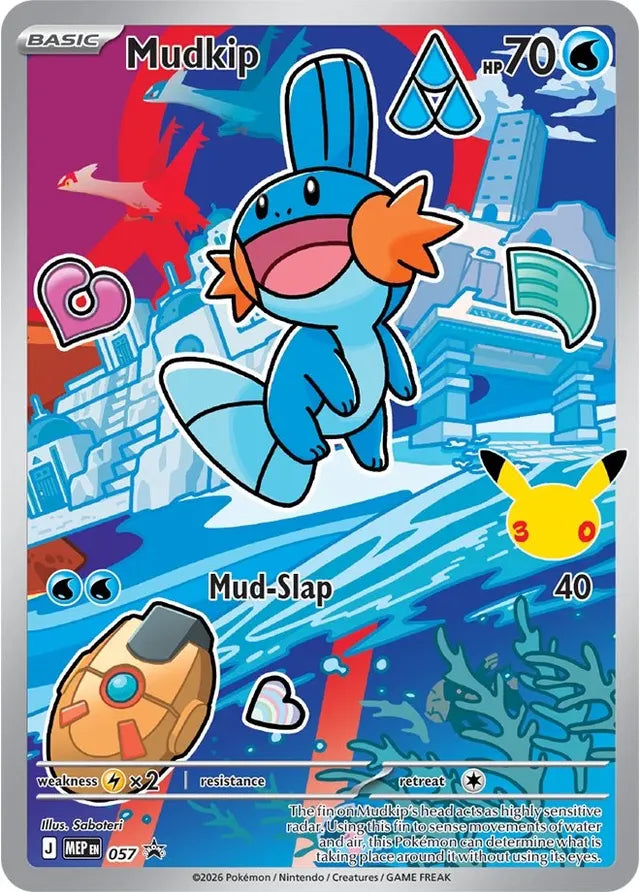 Mega Evolution Promo Mudkip #57