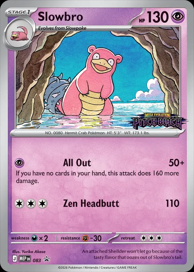 Mega Evolution Promo Slowbro #83