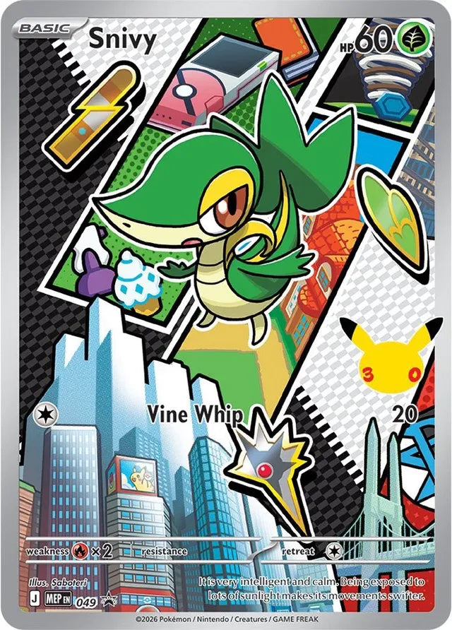Mega Evolution Promo Snivy #49