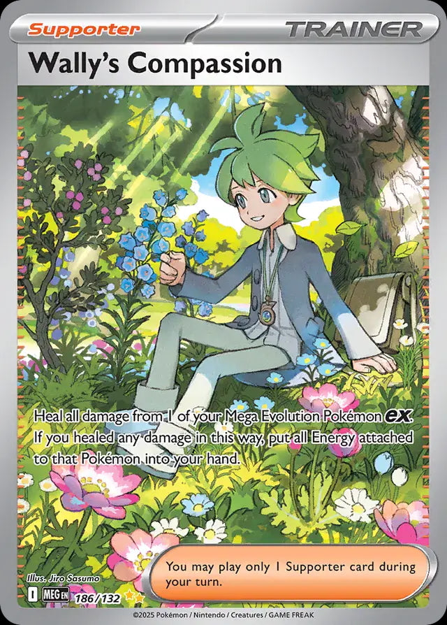 Mega Evolution Wally's Compassion #186/132