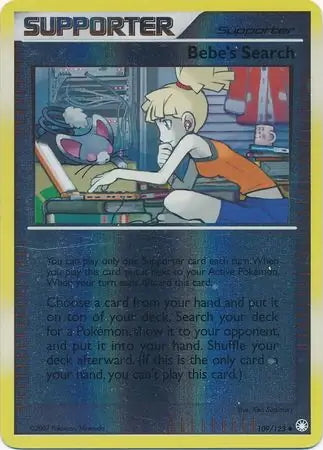 Mysterious Treasures Bebe's Search #109 reverse holo