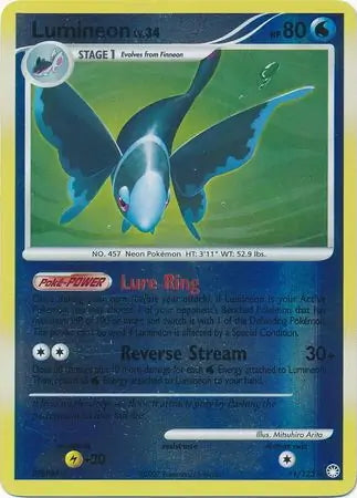 Mysterious Treasures Lumineon #11/123 reverse holo