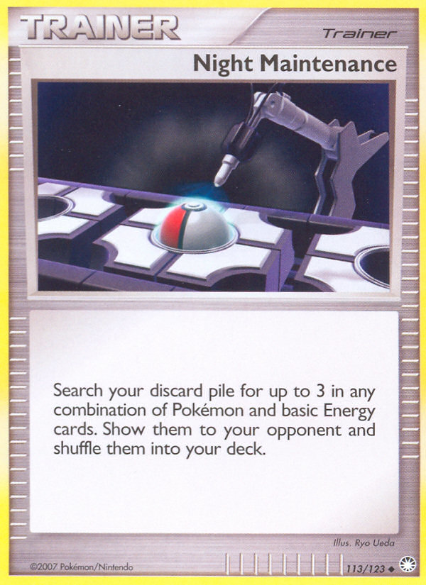 Mysterious Treasures Night Maintenance #113/123