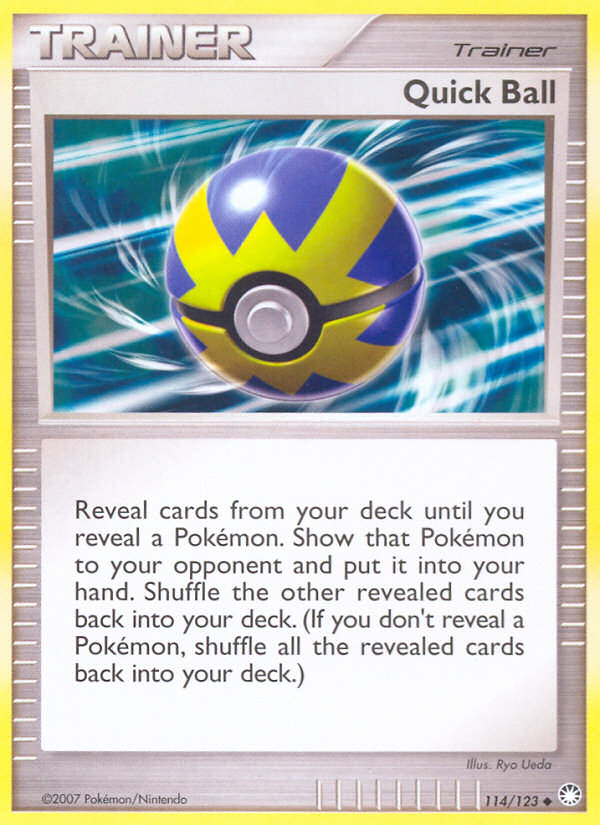 Mysterious Treasures Quick Ball #114/123