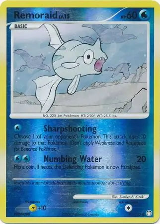 Mysterious Treasures Remoraid #95/123 reverse holo