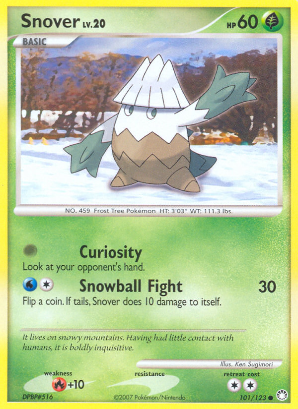 Mysterious Treasures Snover #101/123