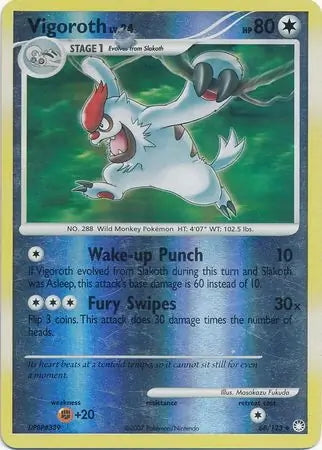 Mysterious Treasures Vigoroth #68/123 reverse holo