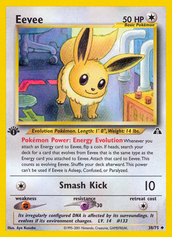Neo Discovery Eevee #38/75 first edition