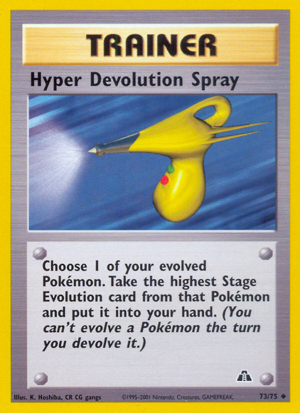 Neo Discovery Hyper Devolution Spray #73/75 unlimited