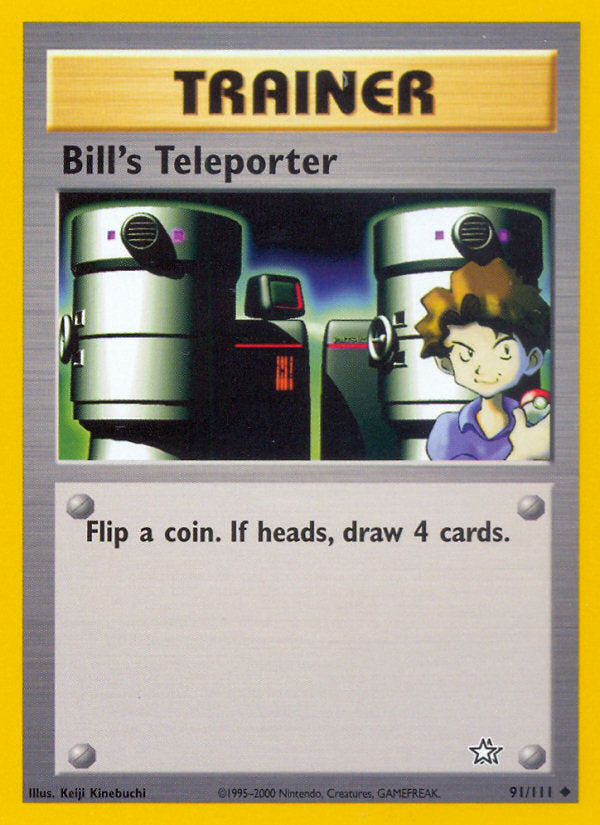 Neo Genesis Bill's Teleporter #91/111 unlimited